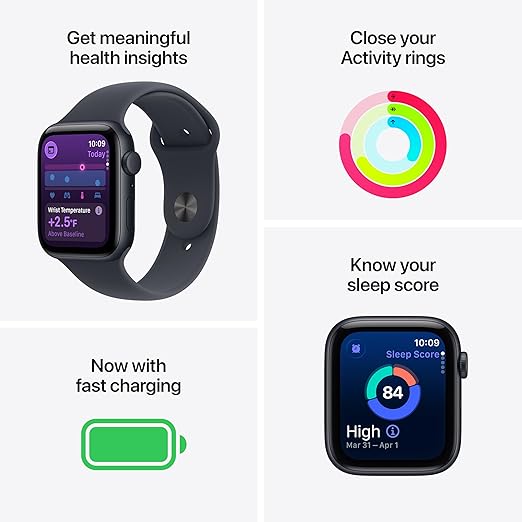 Apple Watch SE 3 Sport Band 2025 40mm - Midnight MEH94
