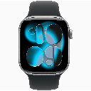 Apple Watch Series 11 GPS 42mm Space Grey Aluminium Black Sport Band - MEQW4