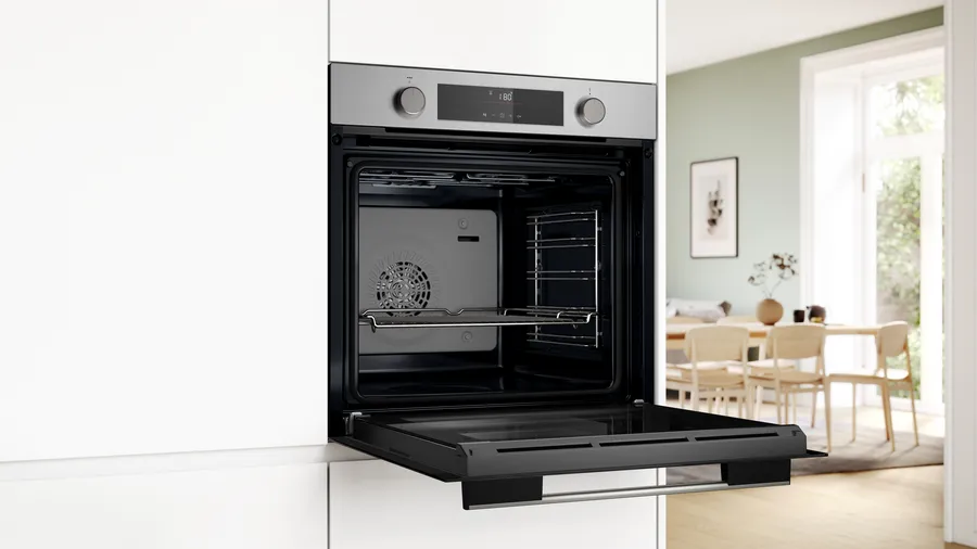 BOSCH Serie 4 Built-in Electric Oven Stainless steel - HJA737BR0