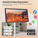 Chestnuter 21.5" Movable 128GB Battery-power Stand By Me Touch Screen Monitor