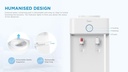 Midea Top Load Water Dispenser – YL2436S-W(W)-G - White