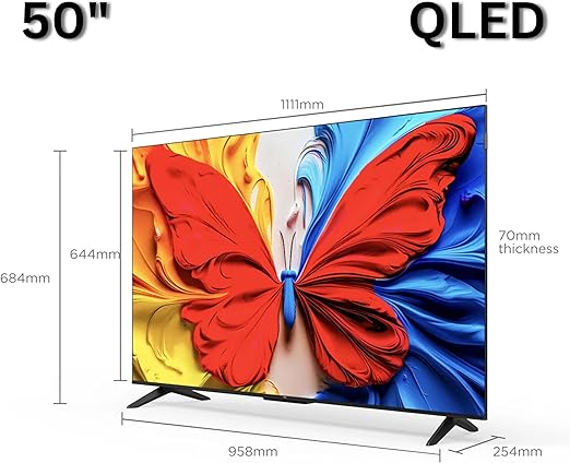TCL 50" 50S5KFHD QLED Google TV (2025)