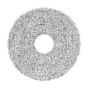 DREAME L10s Ultra/L10 Ultra/L10 Prime- Mop Pad-Water washing mop component - disc 4 Pcs