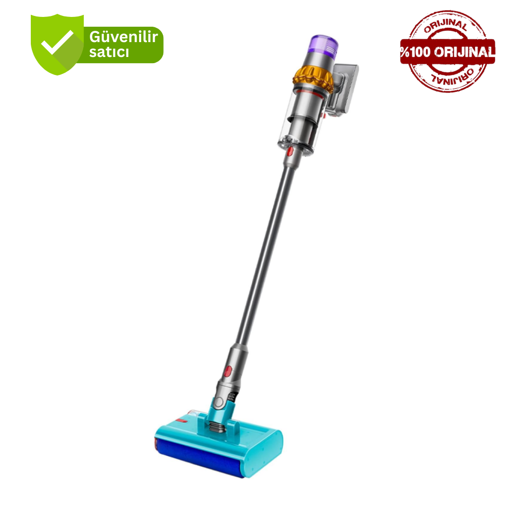 Dyson v15s Detect Submarine SV47 Islak ve Kuru Kablosuz Elektrikli Süpürge (Sarı/Nikel)