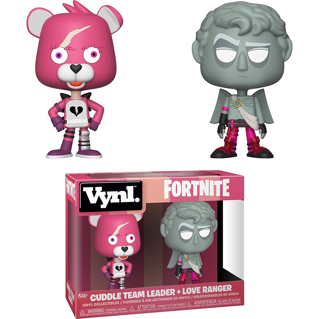 FUNKO 238913 Funko - Vynl: Fortnite 2 Pack - Cuddle Team Leader & Love Ranger POP! Vinyl