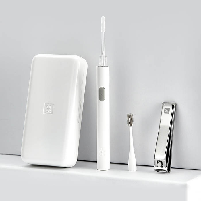 Huohou Luminous Taşınabilir Ear & Nail Care Seti HU0125