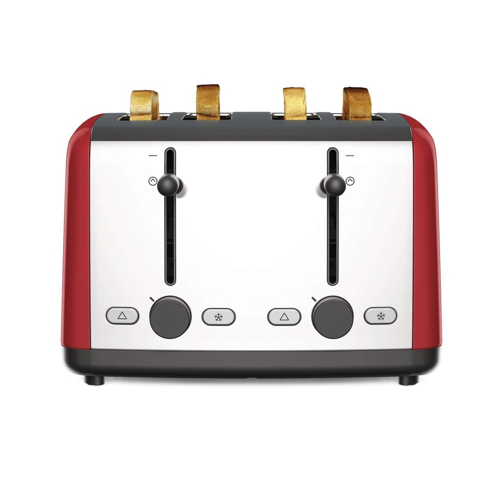 Kenwood Scene TTM480RD 4 Slices Toaster - Red