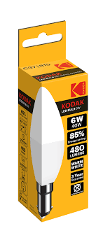 KODAK LED Ampul SPOT 3W Küçük SCREW C37/E