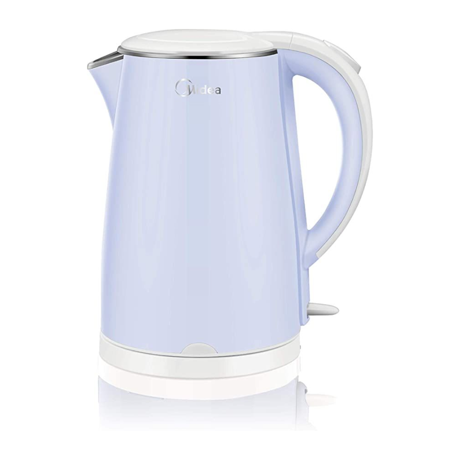 Midea MKHJ1705B 2200W Çaydanlık - Açık Mavi