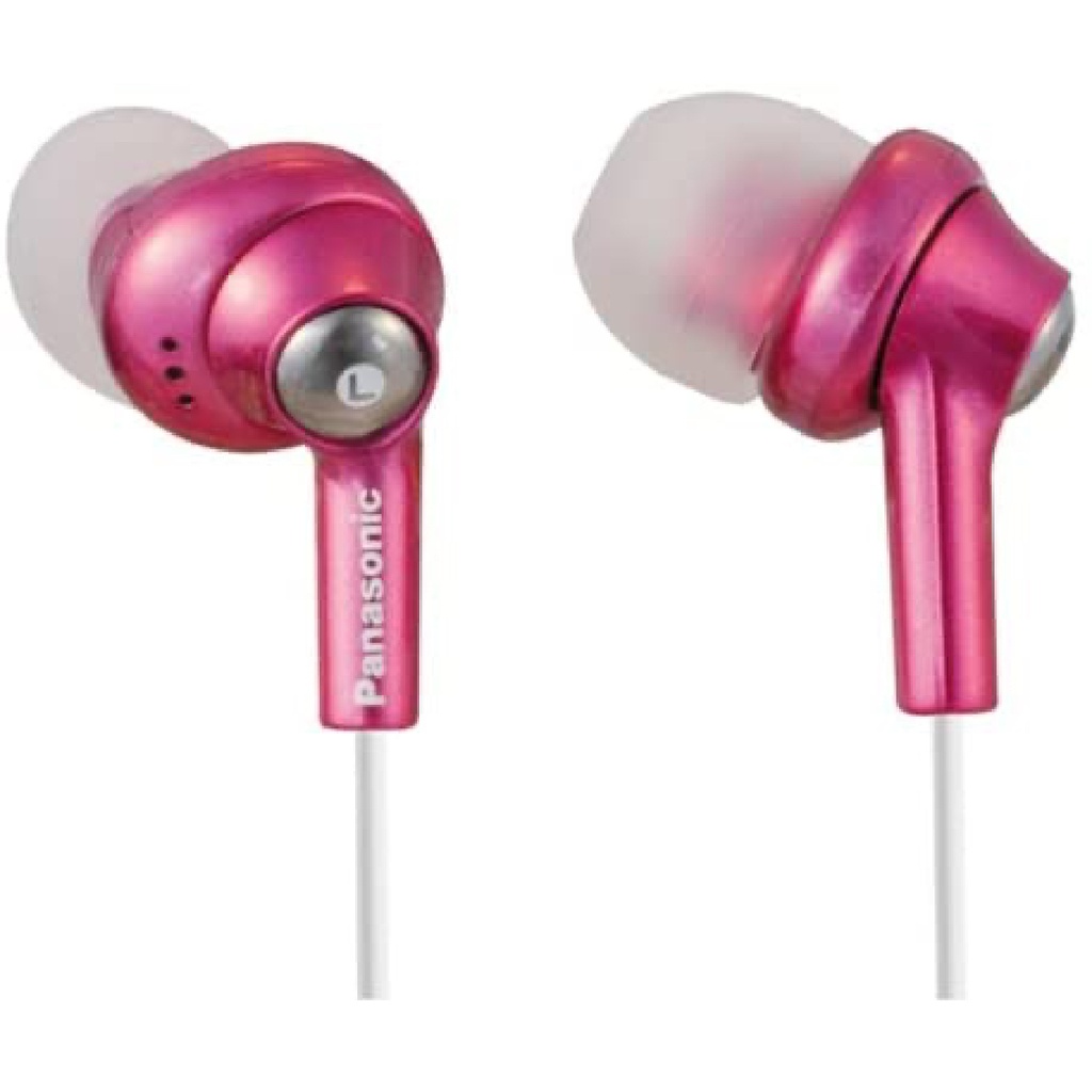 Panasonic In-Ear Kulak İçi Kulaklıklar Kulaklıklar for iPod iPhone CD MP3 – Pembe, RP-HJE270EP