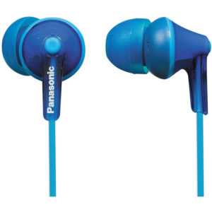 Panasonic RP-HJE125E-A Ergofit Kulak İçi Wired Kulak İçi Kulaklıklar with Güçlü Sound, Comfortable Non-Slip Fit, Includes 3 Sized Ear Buds - Mavi