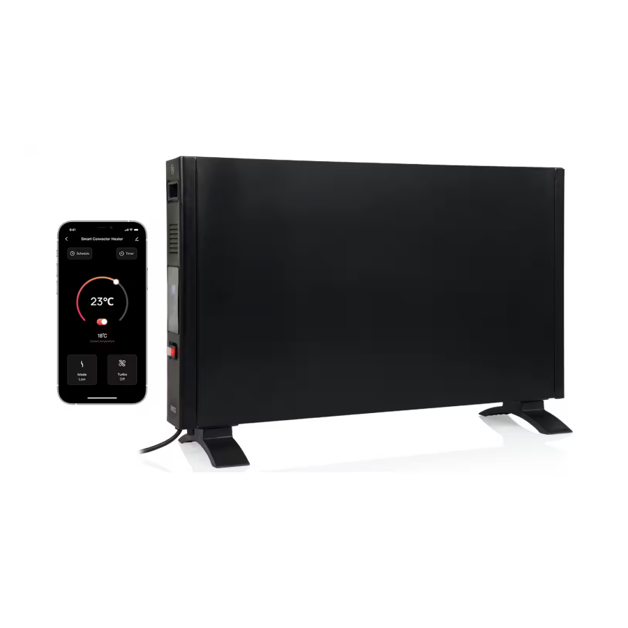 Princess 2kW Akıllı Convector Heater 2000W | Siyah 348320