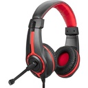 Rampage SN-R1 Red / black Gaming Headset with Microphone