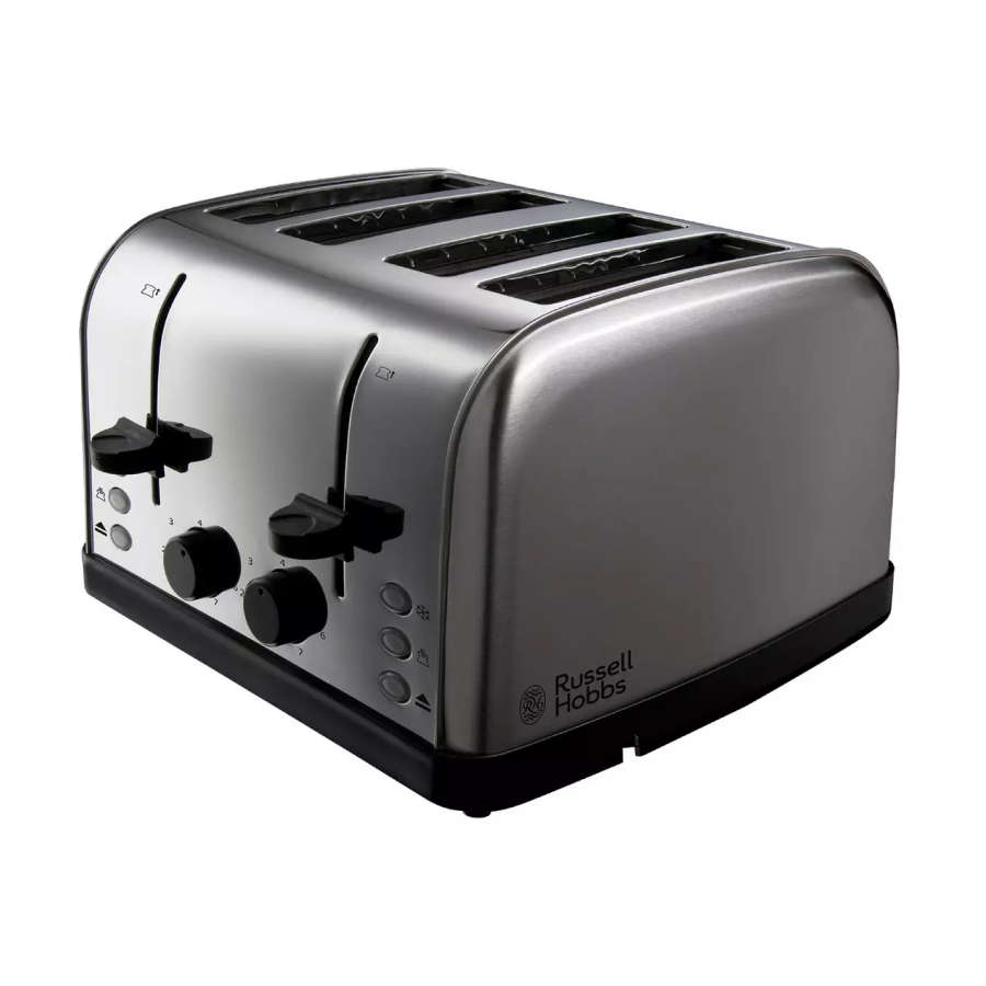 Russell Hobbs 18790 4 Slice Toaster - Stainless Steel