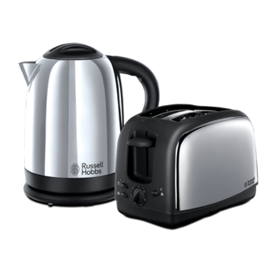 Russell Hobbs 21830 Lincoln Çaydanlık and Ekmek Kızartma Makinesi Seti