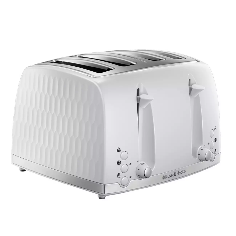 Russell Hobbs 26070 Honeycomb Koleksiyon 4 Slice Ekmek Kızartma Makinesi