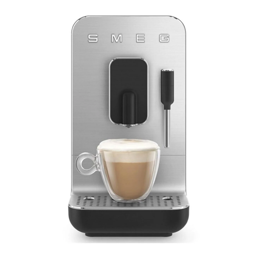 Smeg BCC12BLMEU Bean Cup Espresso Automatic Coffee Machine