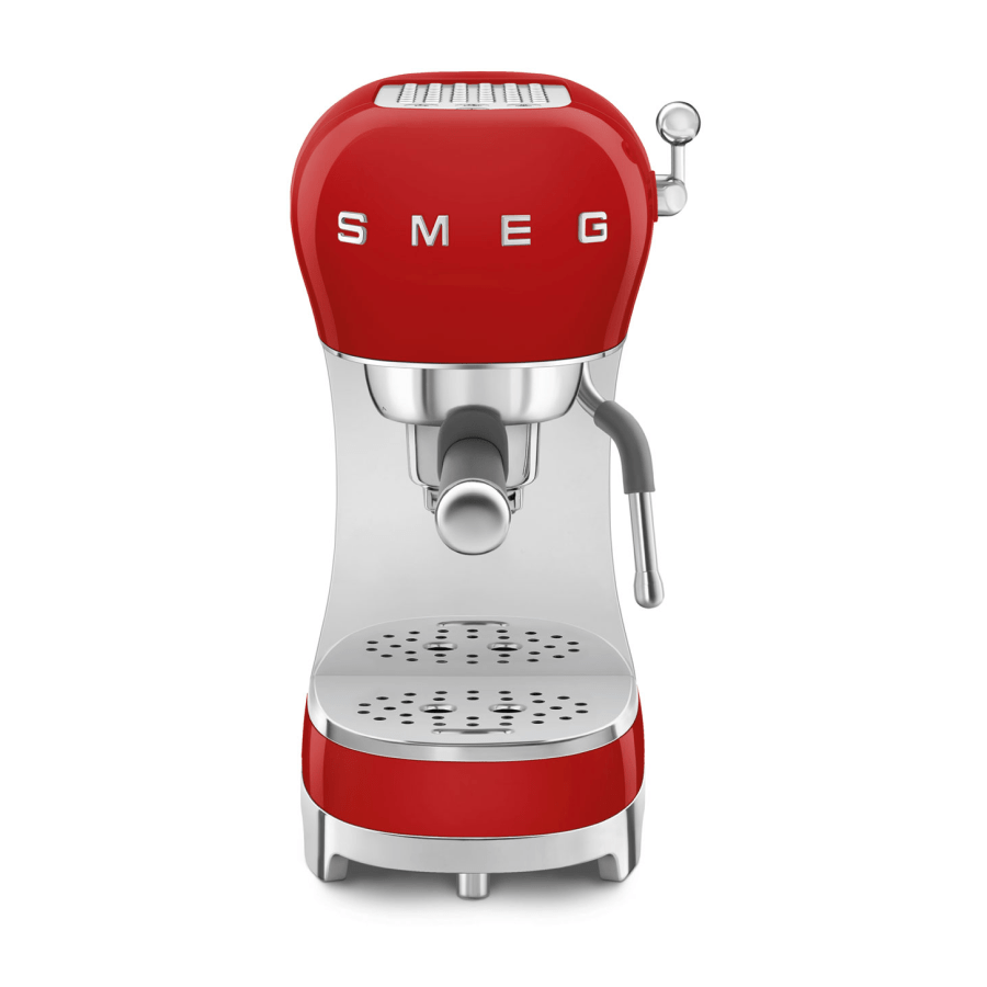 Smeg ECF02RDEU Espresso Manuel Kahve Makinesi KIRMIZI