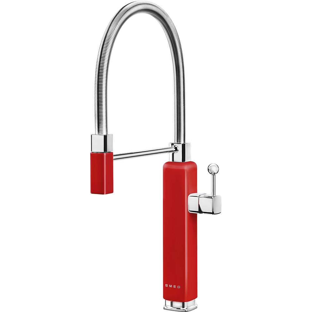 Smeg MDF50 Semi-Profesyonel Tekli Lever Kitchen Tap "50's Style Aesthetic"