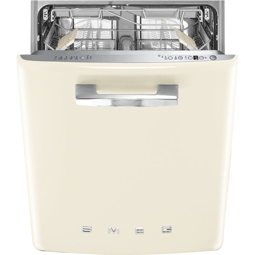 Smeg STFABCR3 Tezgah Altı Ankastre Bulaşık Makinesi, 50'ler Tarzı Estetik