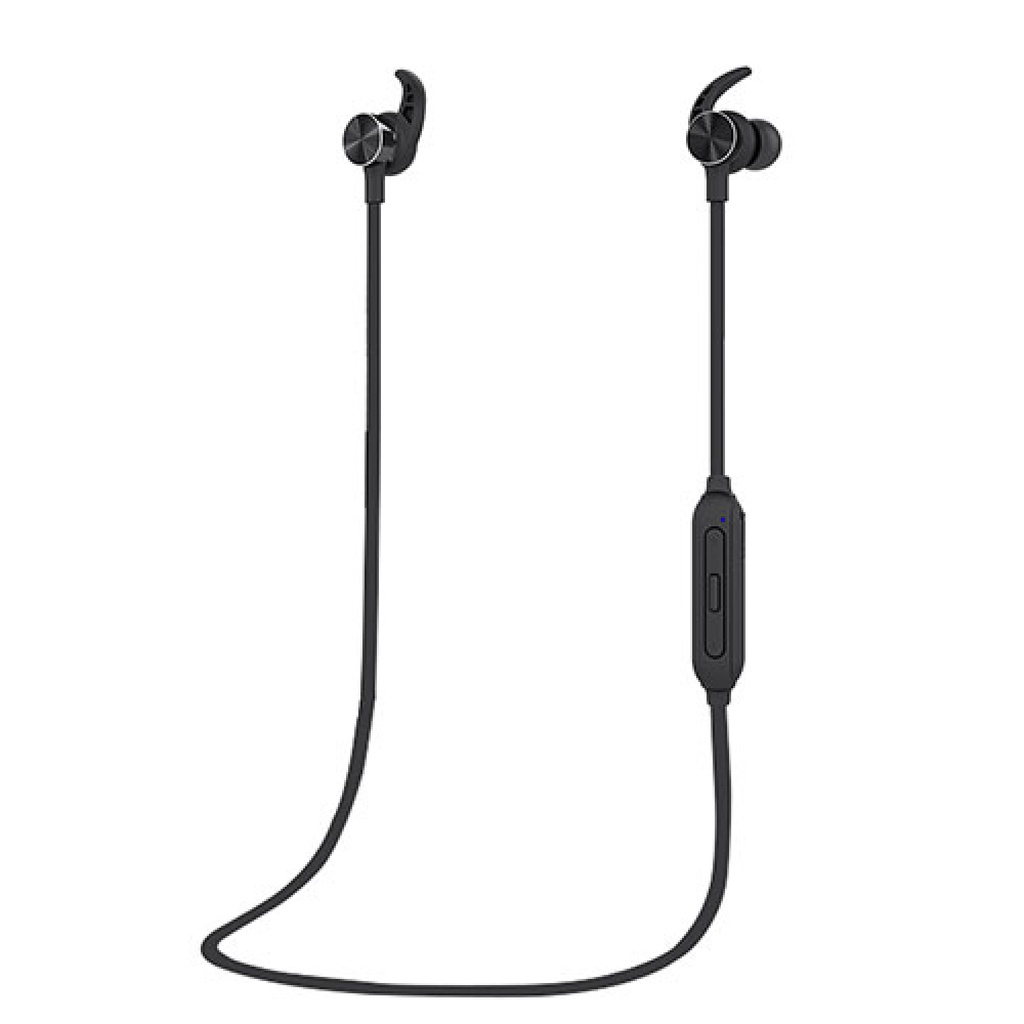 Snopy SN-XBK05 Neck Strap Manyetik Bluetooth Sports In-ear Siyah Kulaklık Seti - Mikrofon