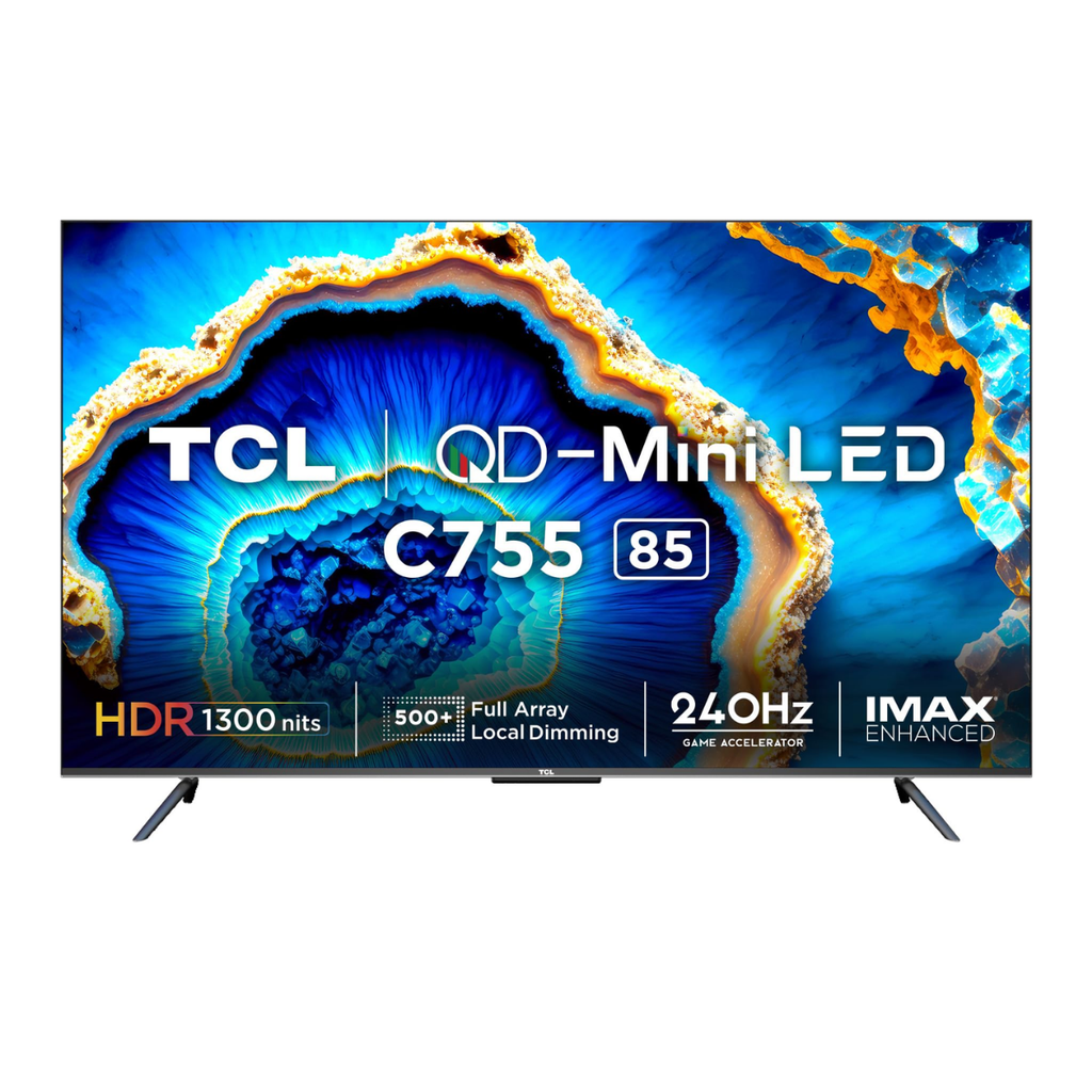 TCL 85C755 85" 4K Ultra HD Smart QD-Mini LED Google TV