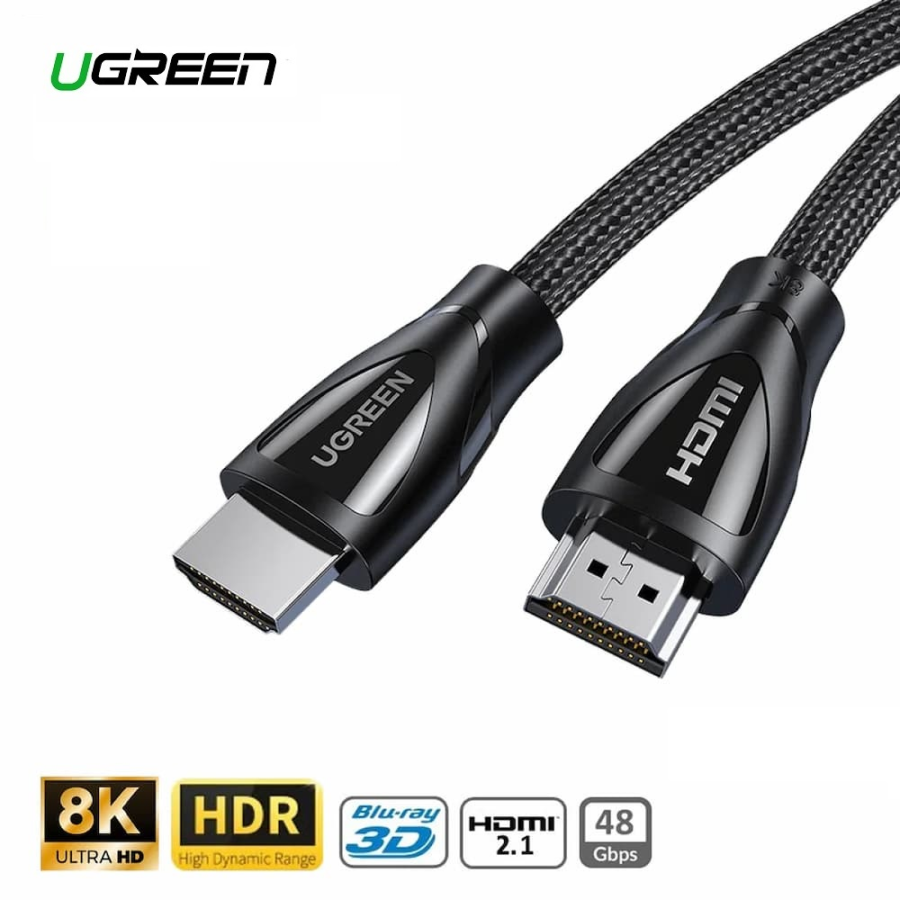 UGREEN HDMI A Örgülü Kablo 2m 8K