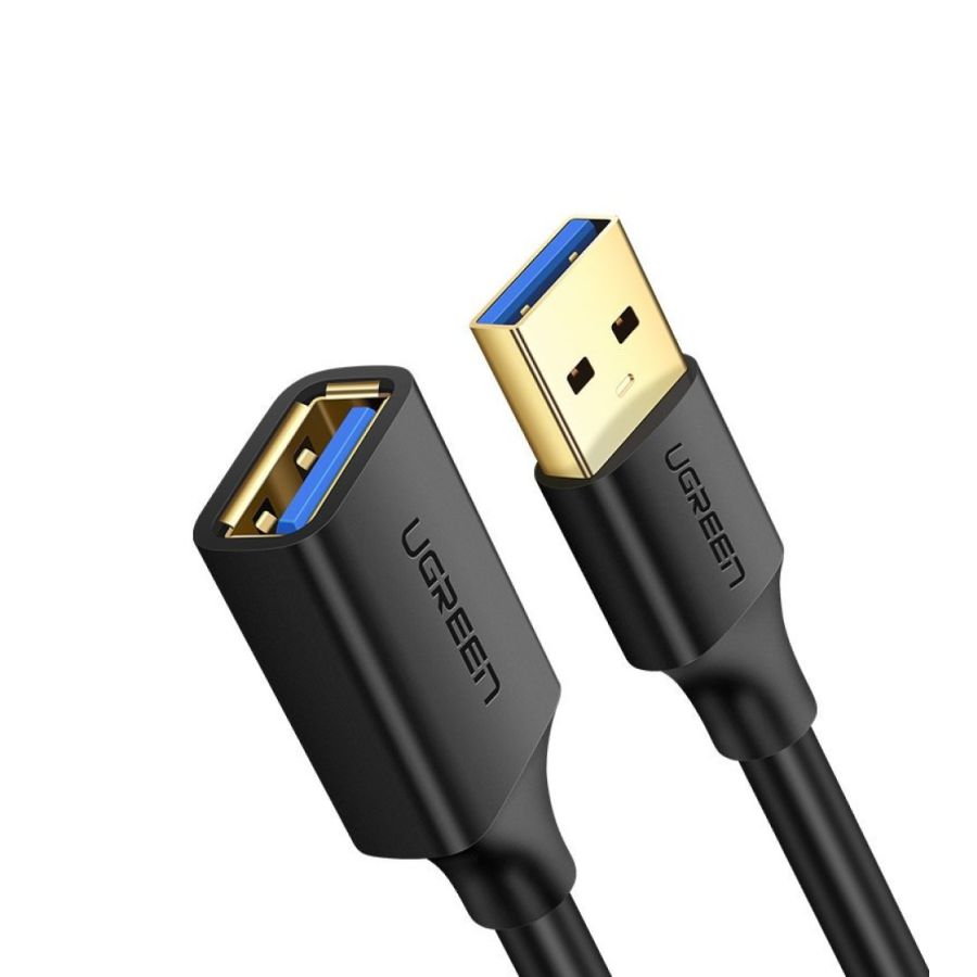 Ugreen US129-10373B USB 3.0 Uzatma Erkek Kablosu 2 Metre Siyah