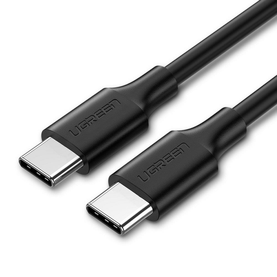 Ugreen US286-10306 USB-C - USB-C PD Hızlı Şarj Kablosu 60W 2M - Siyah