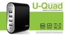 U-Quad USB Duvar Şarj Cihazı