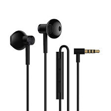 Xiaomi Mi Çift Driver Kulaklıklar Siyah Jack
