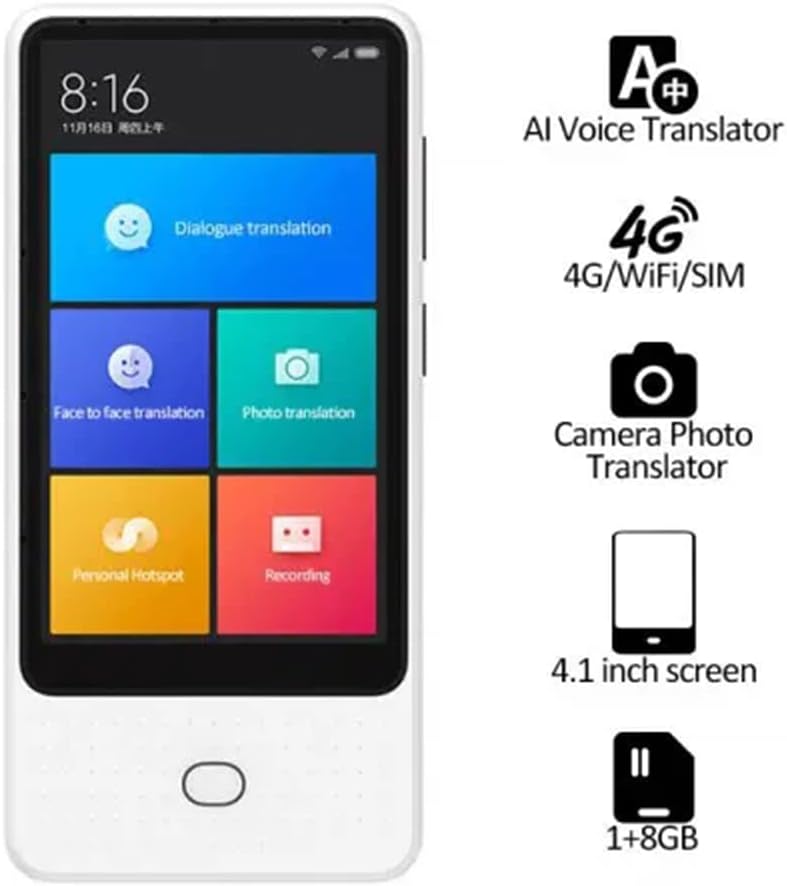 Xiaomi Mijia AI Akıllı Language Taşınabilir Translator