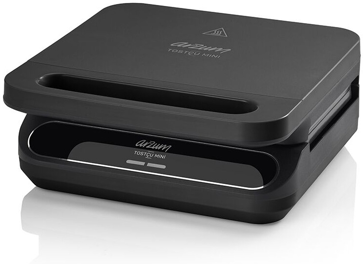Arzum AR2052-S Mini Tost Makinesi - Siyah