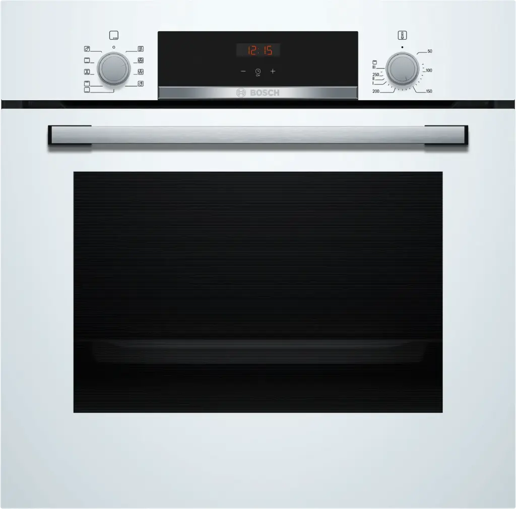 Bosch Seri-4 Turbo Ankastre Fırın HBF534EW0Q Beyaz