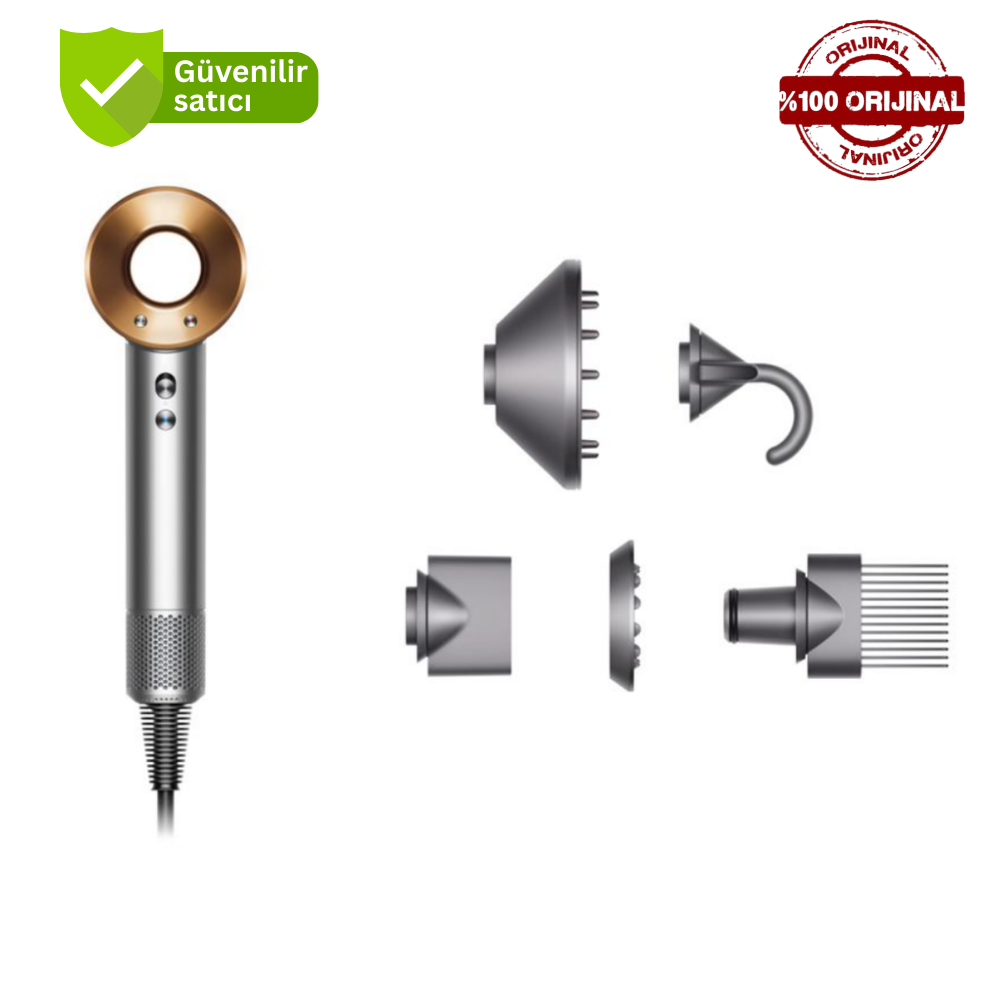 Dyson Supersonic HD08 Nikel-Bakır