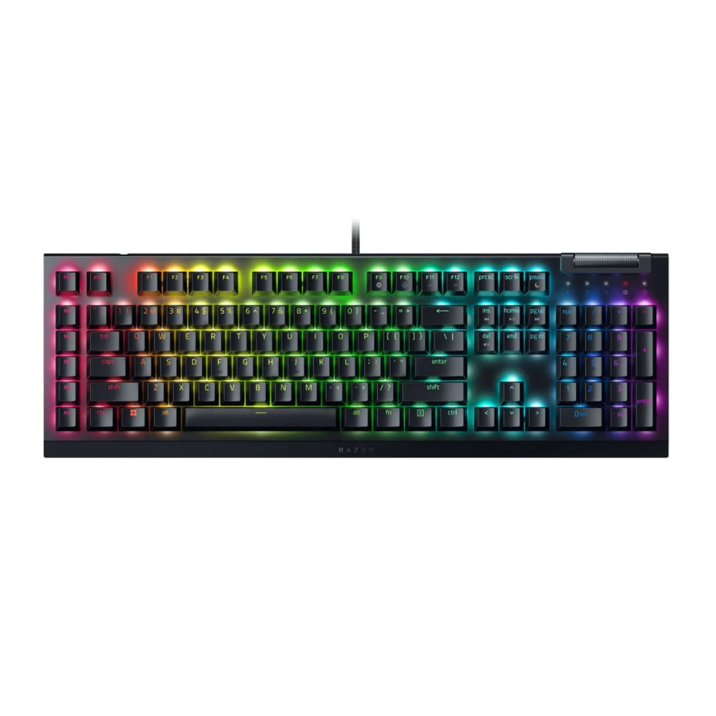 Razer Blackwidow v4 X Green Switch RGB Wired Gaming Keyboard (RZ03-04701200-R3L1)