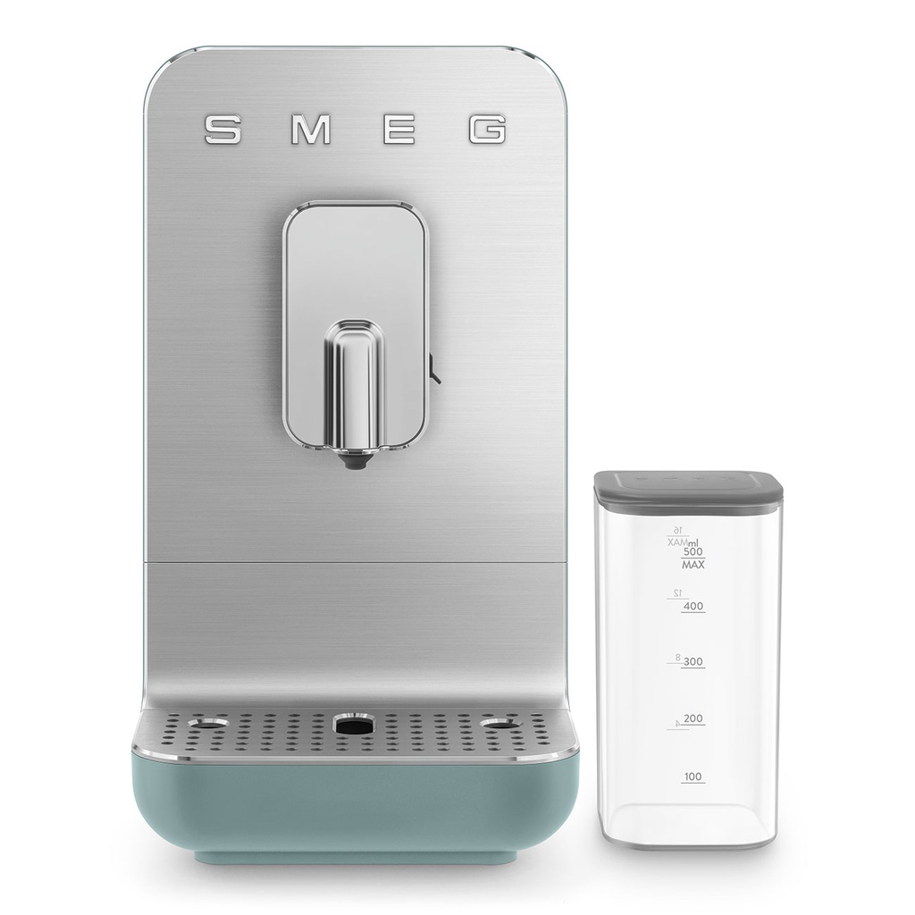 Smeg Automatic Coffee Machine With a Milk System Emerald Green - BCC13EGMEU