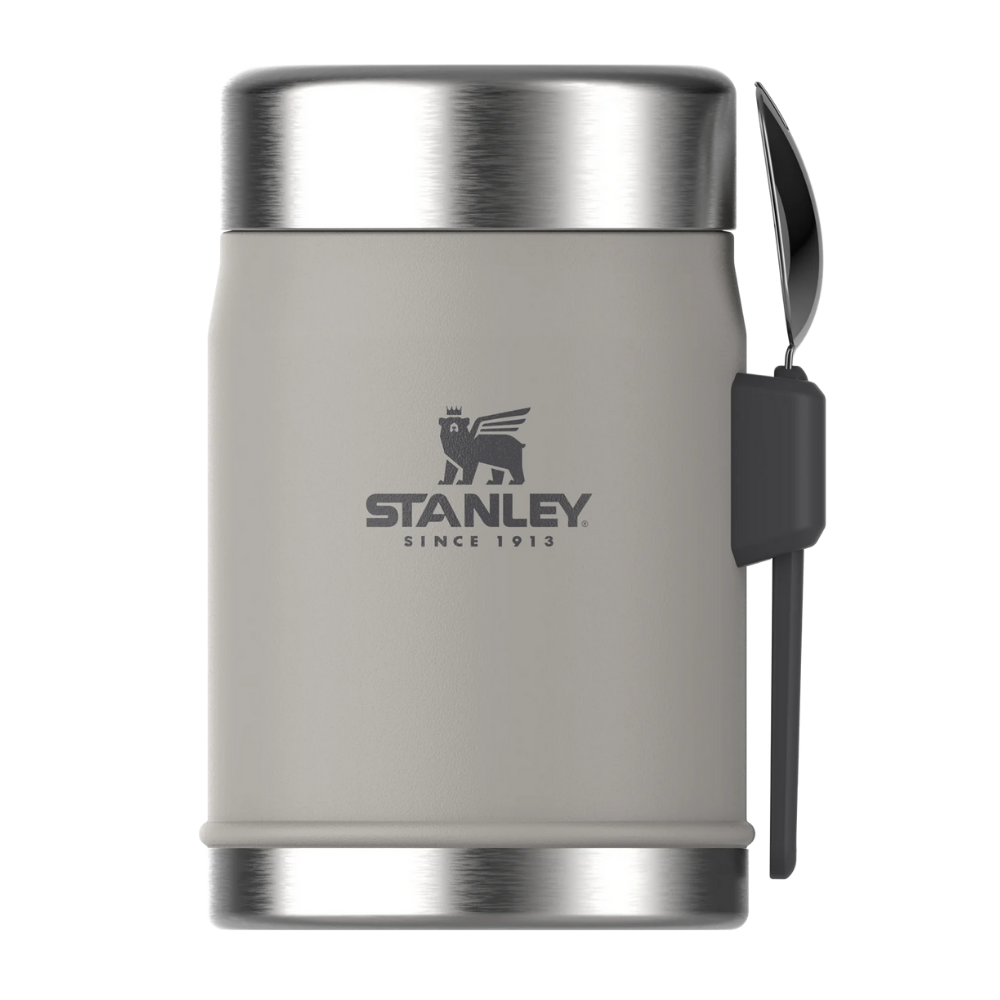 Stanley The Legendary Food Jar + Spork 0.4L / 14oz Kül (10-09382-083)