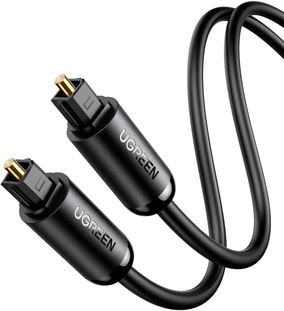 Ugreen Toslink Optik Ses Kablosu 1.5m Siyah 70891B