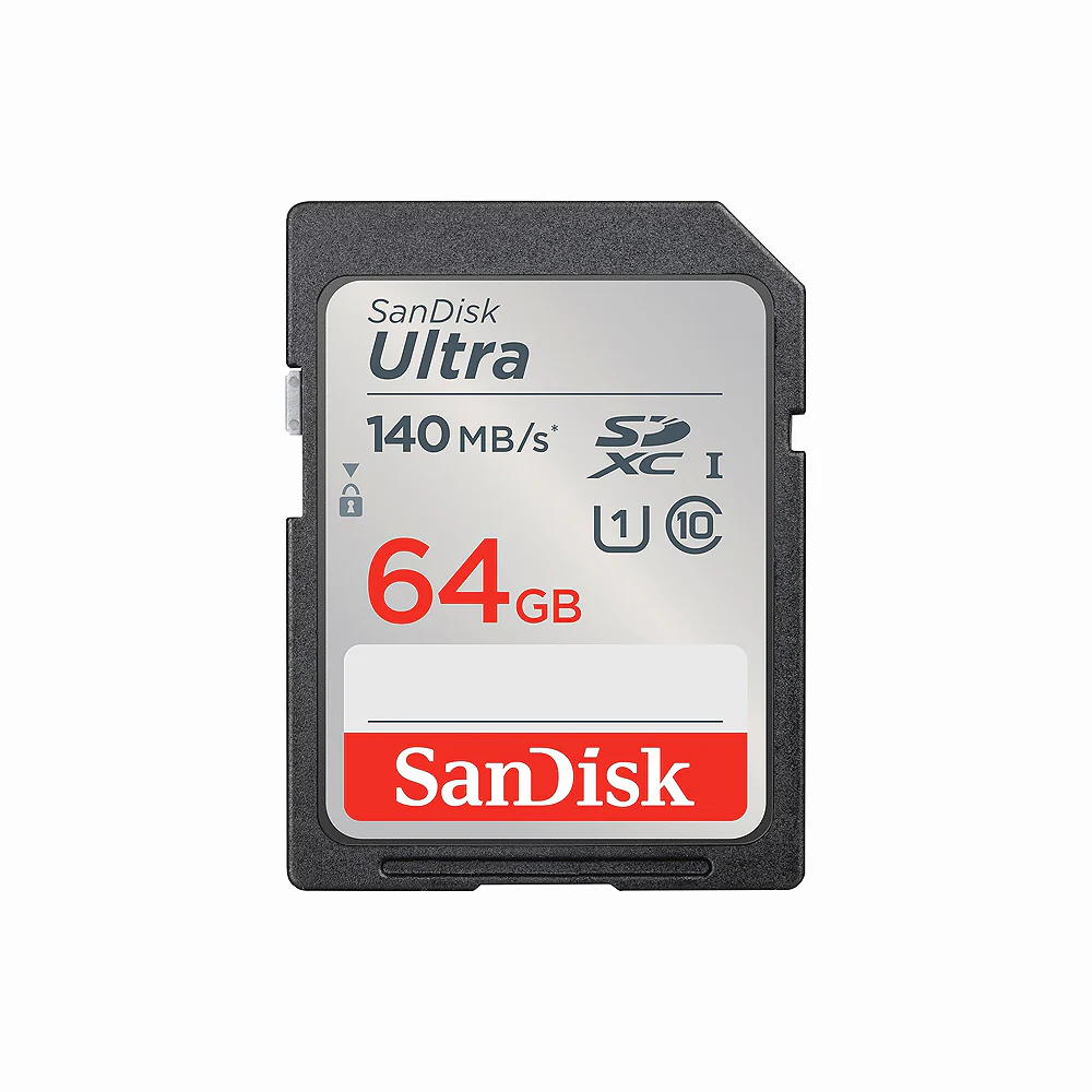 SanDisk Ultra SDXC UHS-I Card 140Mbps