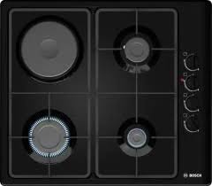 Bosch Serie 2 Combined Hob (Gas/Electric) 60cm Black - PBY6C6B62O