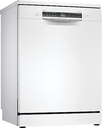 Bosch Series 4 60cm 5 Program Dishwasher White - SMS4IKW51Q