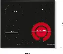 Bosch Serisi 6 Elektrikli Hob 60cm Siyah - PKF675FP2E