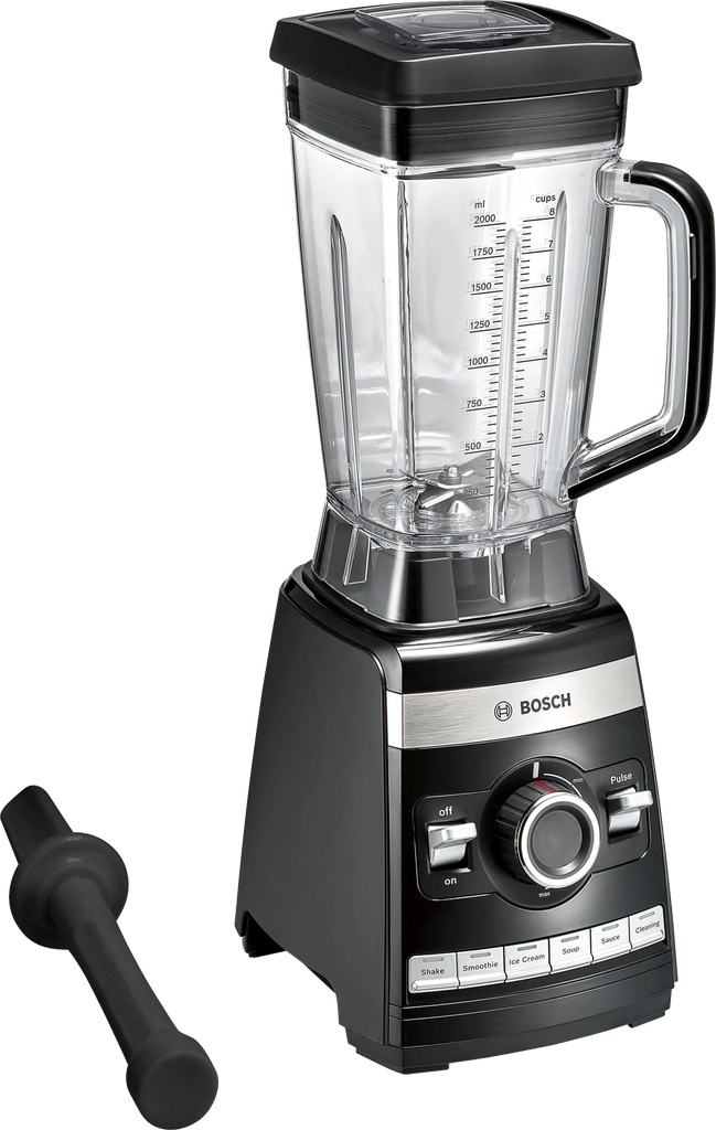 Bosch VitaBoost High-Speed Blender 1600W Black - MMBH6P6B