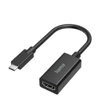Hama USB-C - HDMI adaptörü, Ultra HD 4K - Siyah HM.200315
