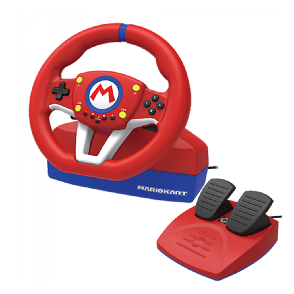 Hori Kumanda NSW -204 Mario Cart Racing Wheel for Nintendo Switch
