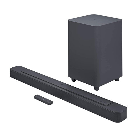 JBL Bar 500 MultiBeam Virtual Dolby Atmos 2.0 Channel 590W Soundbar and Wireless Subwoofer - JB.JBLBAR500PROBLKEP