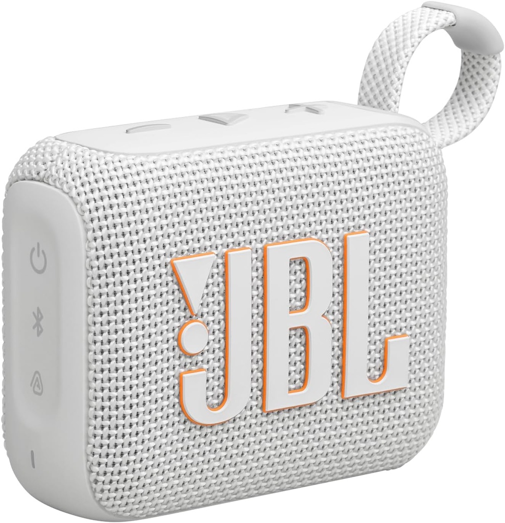 JBL Go4 Bluetooth Hoparlör IP67 Beyaz - JB.JBLGO4WHT