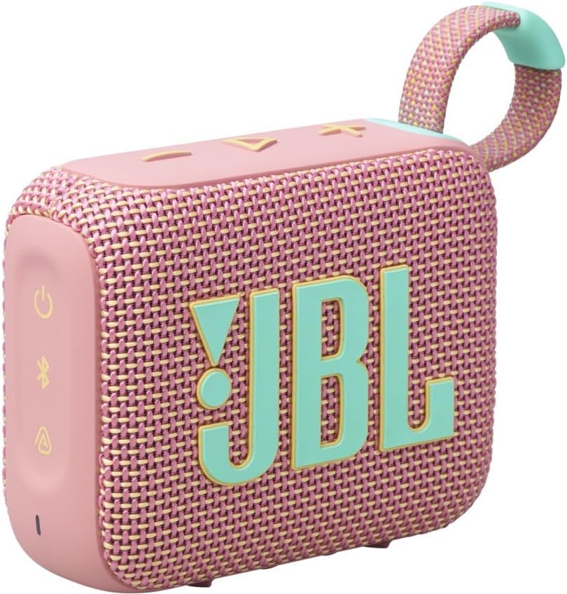 JBL Go4 Bluetooth Speaker IP67 Pink - JB.JBLGO4PINK