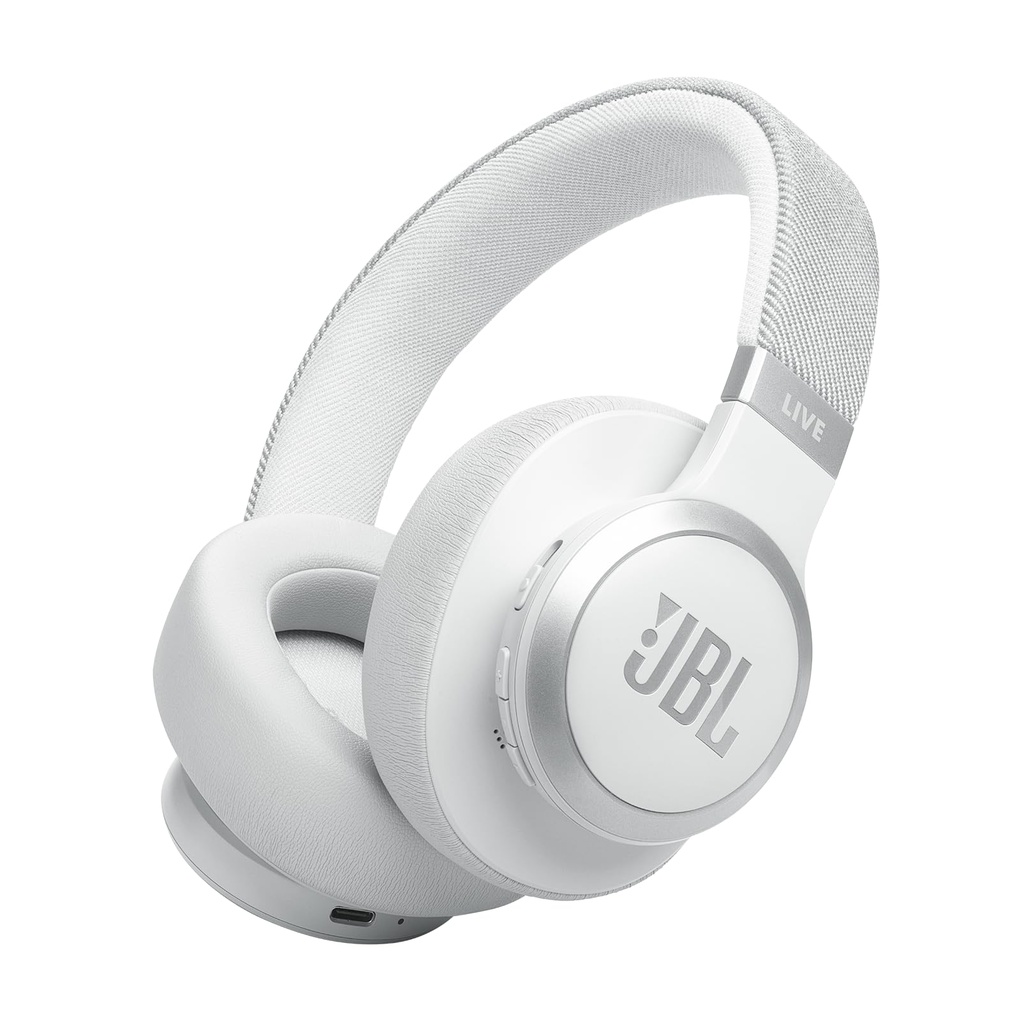 JBL Live 770NC Wireless Over-Ear Headphone White - JB.JBLLIVE770NCWHT